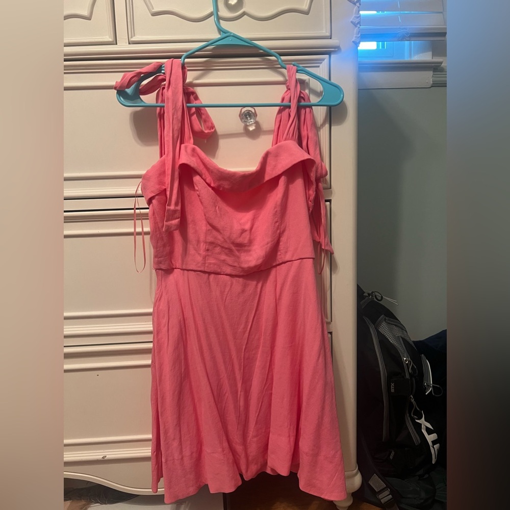 Size medium cute mini pink dress